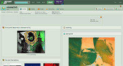 Desktop Screenshot of misskat345.deviantart.com