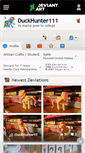 Mobile Screenshot of duckhunter111.deviantart.com