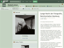 Tablet Screenshot of deutsch-area.deviantart.com