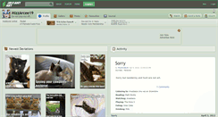 Desktop Screenshot of mizzarcee19.deviantart.com