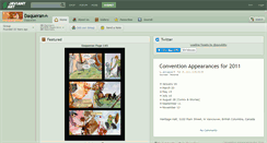 Desktop Screenshot of daqueran.deviantart.com