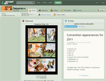 Tablet Screenshot of daqueran.deviantart.com