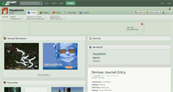 Desktop Screenshot of hayate666.deviantart.com