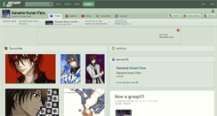 Desktop Screenshot of kaname-kuran-fans.deviantart.com