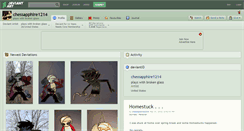 Desktop Screenshot of chessapphire1214.deviantart.com