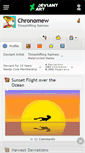 Mobile Screenshot of chronomew.deviantart.com