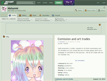 Tablet Screenshot of misha444.deviantart.com