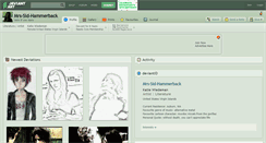 Desktop Screenshot of mrs-sid-hammerback.deviantart.com