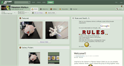Desktop Screenshot of pokemon-works.deviantart.com