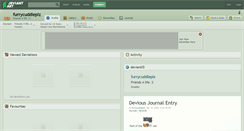 Desktop Screenshot of furrycuddleplz.deviantart.com