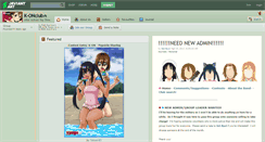 Desktop Screenshot of k-onclub.deviantart.com