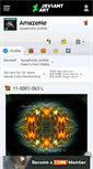 Mobile Screenshot of amazeme.deviantart.com