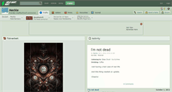 Desktop Screenshot of meckie.deviantart.com