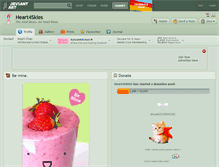 Tablet Screenshot of heart4skies.deviantart.com