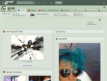 Tablet Screenshot of jjt100.deviantart.com