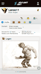 Mobile Screenshot of lanoo11.deviantart.com