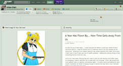 Desktop Screenshot of misa-chan.deviantart.com