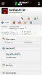 Mobile Screenshot of darkskull-plz.deviantart.com