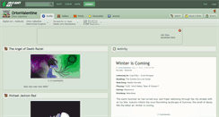 Desktop Screenshot of orionvalentine.deviantart.com