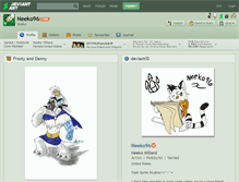Tablet Screenshot of neeko96.deviantart.com