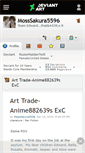 Mobile Screenshot of mosssakura5596.deviantart.com
