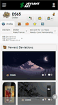 Mobile Screenshot of ds65.deviantart.com