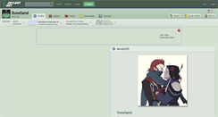 Desktop Screenshot of dunesand.deviantart.com