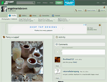 Tablet Screenshot of angelmariebrown.deviantart.com