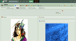 Desktop Screenshot of ehime.deviantart.com