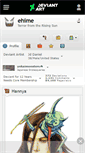 Mobile Screenshot of ehime.deviantart.com