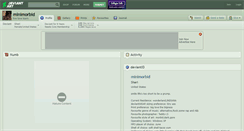 Desktop Screenshot of minimorbid.deviantart.com
