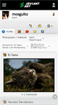 Mobile Screenshot of mosguito.deviantart.com