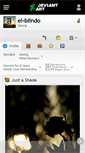 Mobile Screenshot of el-blindo.deviantart.com