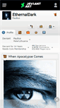Mobile Screenshot of ethernaldark.deviantart.com