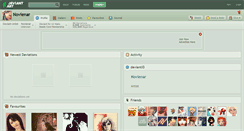 Desktop Screenshot of novienar.deviantart.com