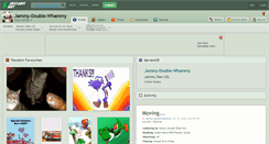 Desktop Screenshot of jammy-double-whammy.deviantart.com