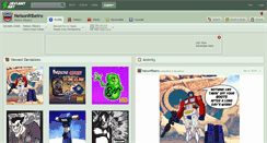 Desktop Screenshot of nelsonribeiro.deviantart.com