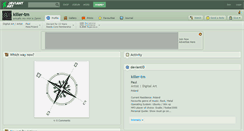 Desktop Screenshot of killer-tm.deviantart.com