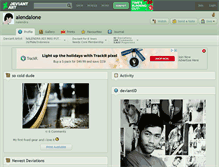 Tablet Screenshot of alendalone.deviantart.com
