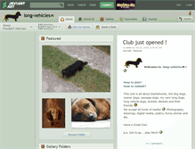 Tablet Screenshot of long-vehicles.deviantart.com