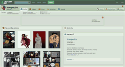 Desktop Screenshot of ironspectre.deviantart.com