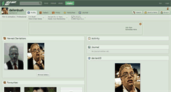 Desktop Screenshot of dallenbush.deviantart.com