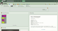 Desktop Screenshot of jonified.deviantart.com