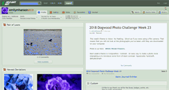 Desktop Screenshot of emilymhanson.deviantart.com