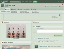 Tablet Screenshot of elektricna-ovca.deviantart.com