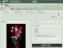 Tablet Screenshot of guibb.deviantart.com