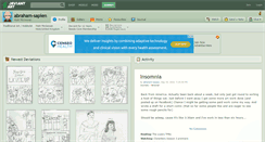 Desktop Screenshot of abraham-sapien.deviantart.com