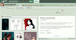 Desktop Screenshot of moonlitmasquerade.deviantart.com