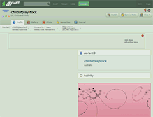 Tablet Screenshot of childatplaystock.deviantart.com