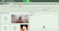 Desktop Screenshot of alayahlove.deviantart.com